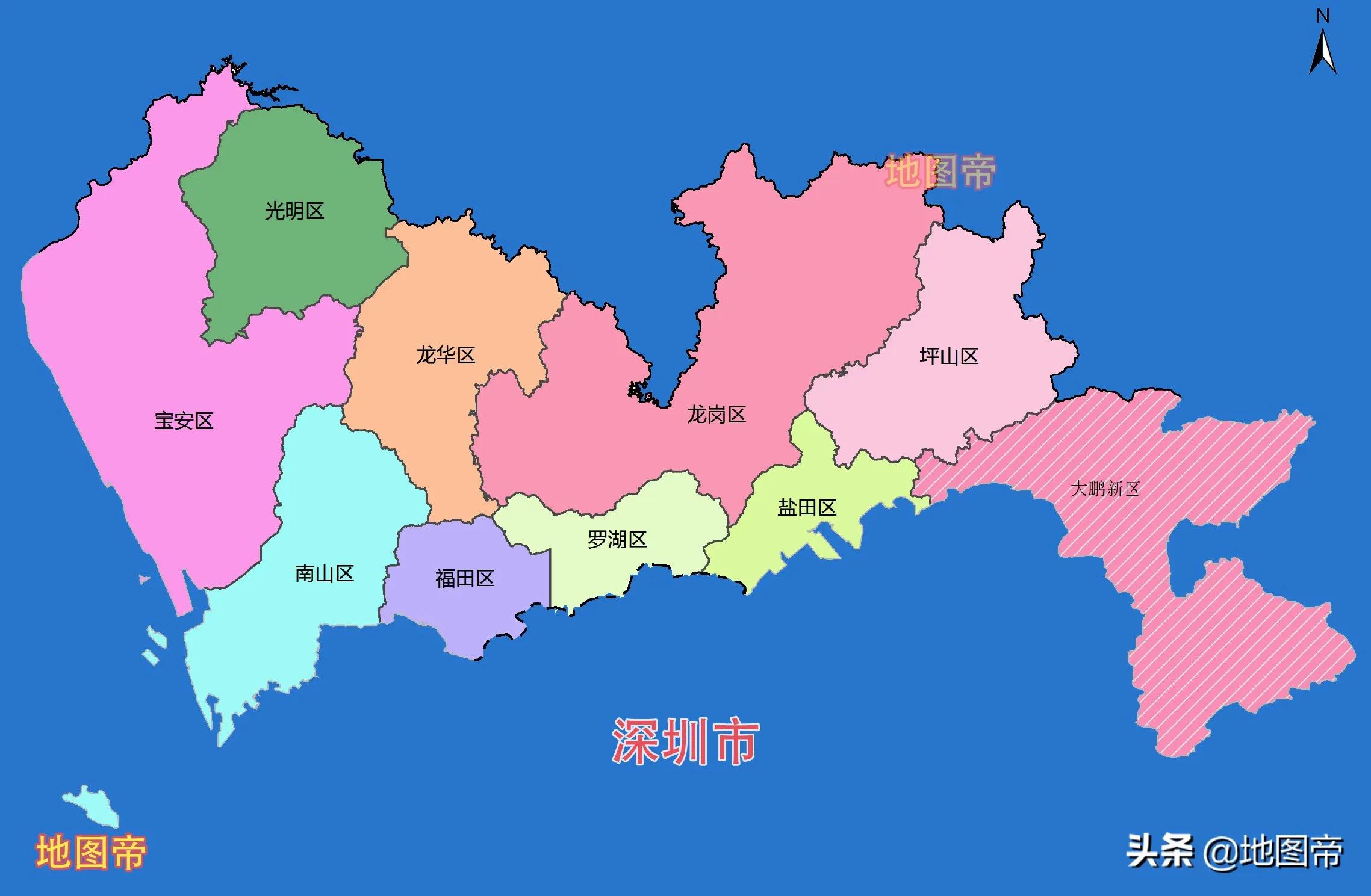 深圳交通地图（深圳市地图）