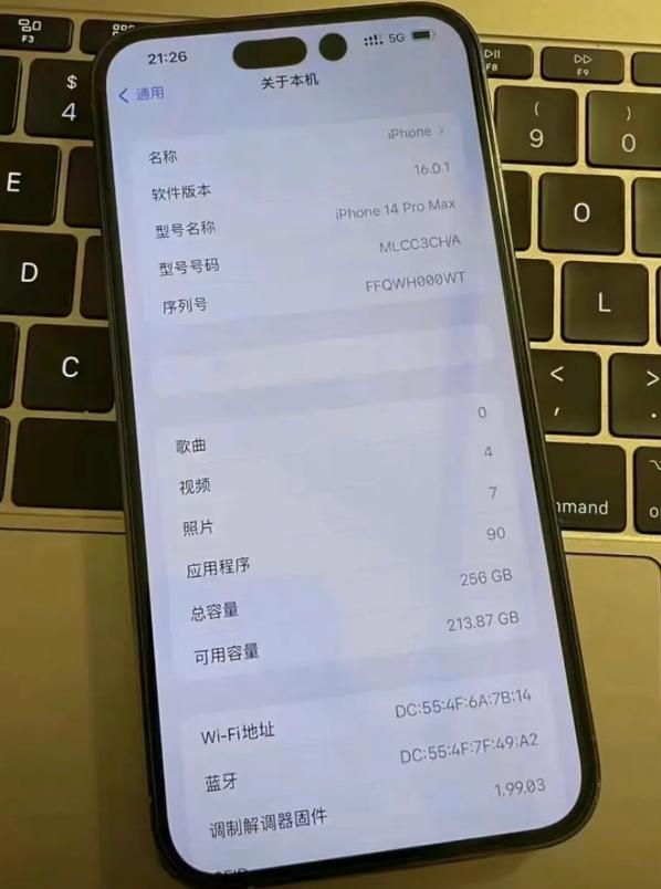 iPhone 14 真机照曝光：挖孔巨大 5999 元起售
