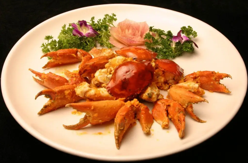 炸梭子蟹可以用红薯淀粉吗（炸梭子蟹的做法）