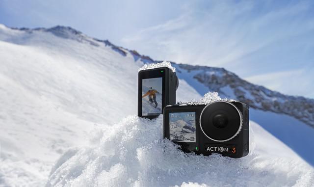 大疆创新发布全新一代运动相机 Osmo Action 3 续航高手，竖拍先锋