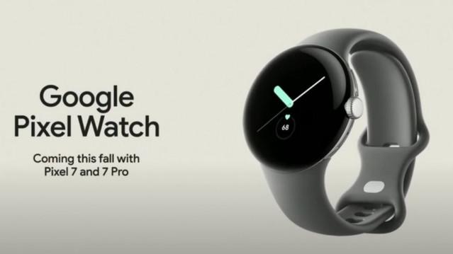 配圆形 OLED 屏 谷歌 Pixel Watch 10.6 发布