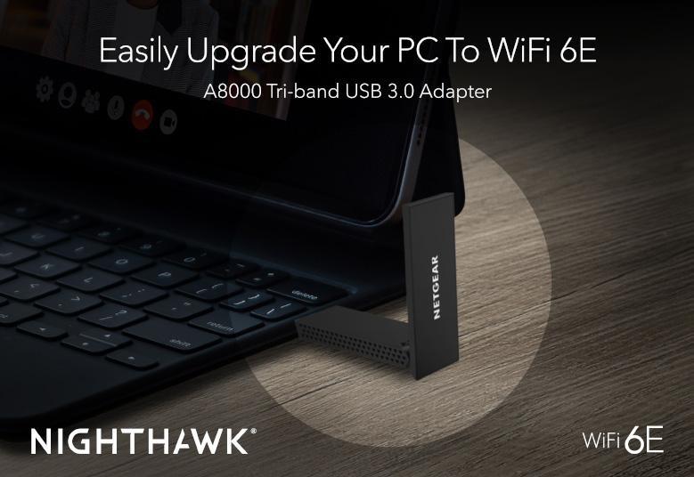 网件推出 Wi-Fi 6E 网卡，USB 设计支持直插直用
