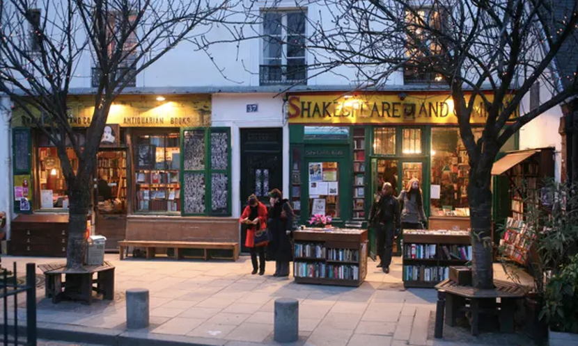paris（为维持生存，巴黎莎士比亚书店呼吁读者网上购买其书店的图书）