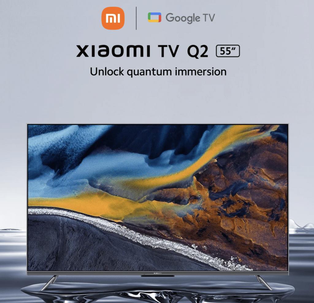 小米海外发布 Q2 系列电视：4K 60Hz，售价约 3900 元起