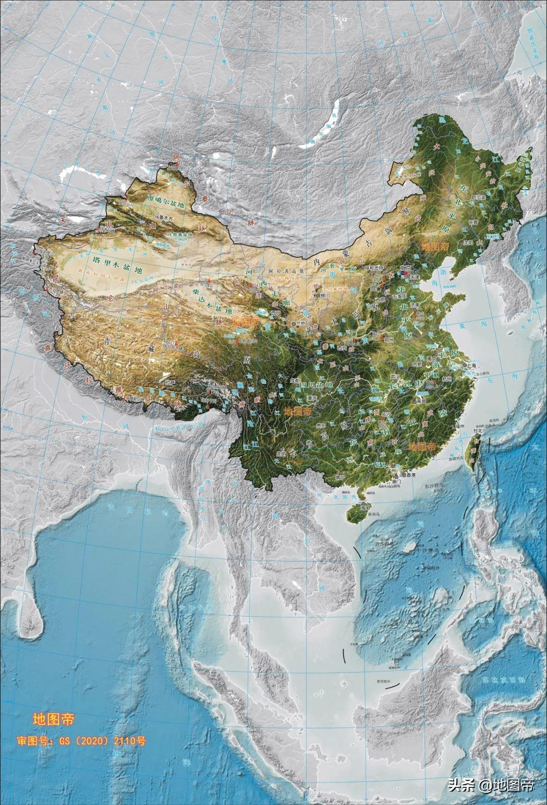 台湾相当于大陆哪个省（大陆与台湾的地图之争，产生了哪两部经典？）