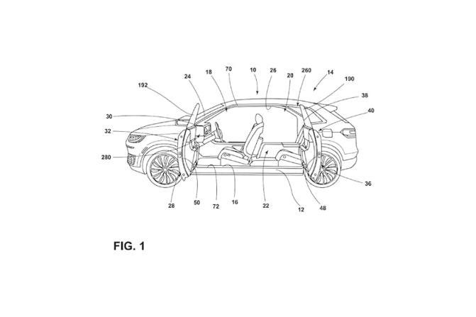 福特申请自杀式车门设计专利